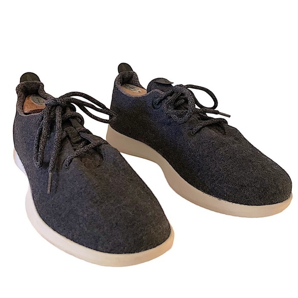 MEN'S Allbirds Dark Gray Wool Runners Size 13 - Picture 1 of 10